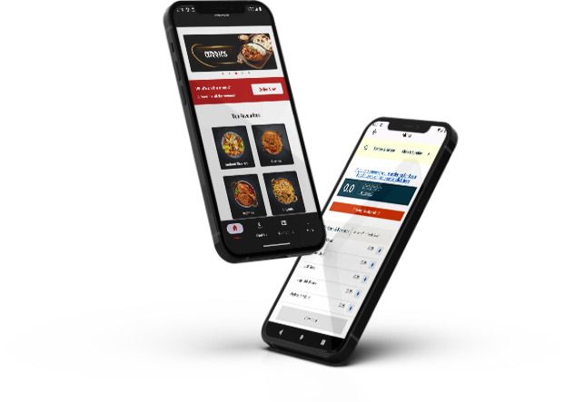 Anarkali Indian Restaurant Glasgow app mockup