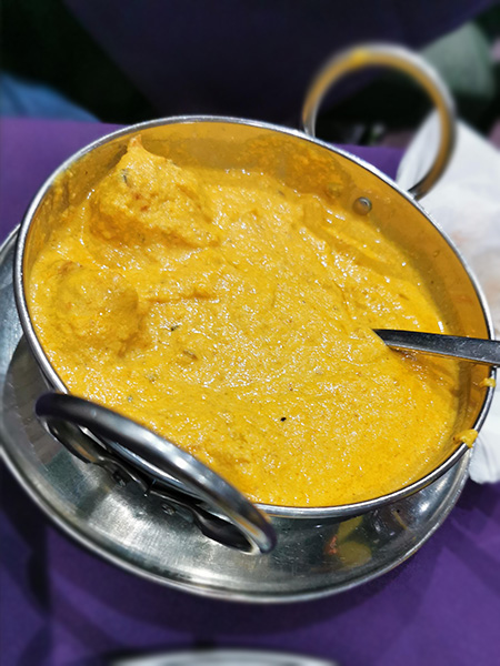 Anarkali Indian Restaurant Glasgow Creamy Kashmiri Korma